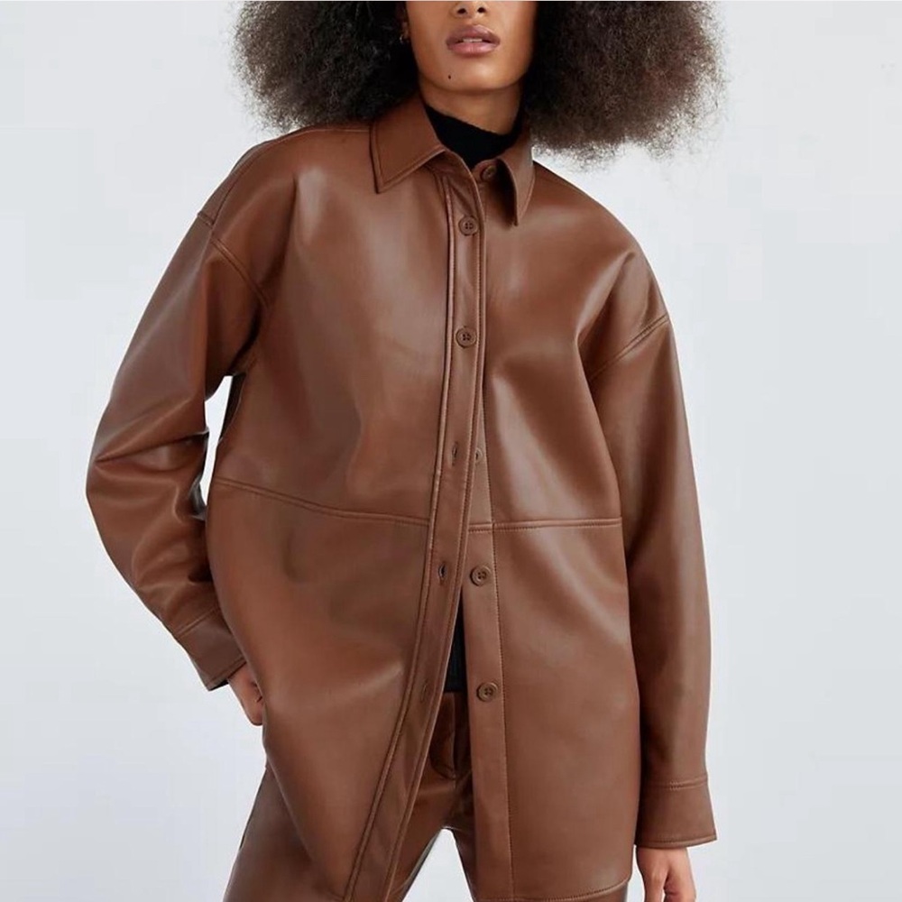 Aritzia Babaton Pelli Hip Shirt Jacket